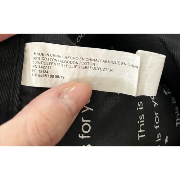 Refinery29 x Eloquii Black The Weekender Women's Jeans Size 18 - Picture 3 of 5